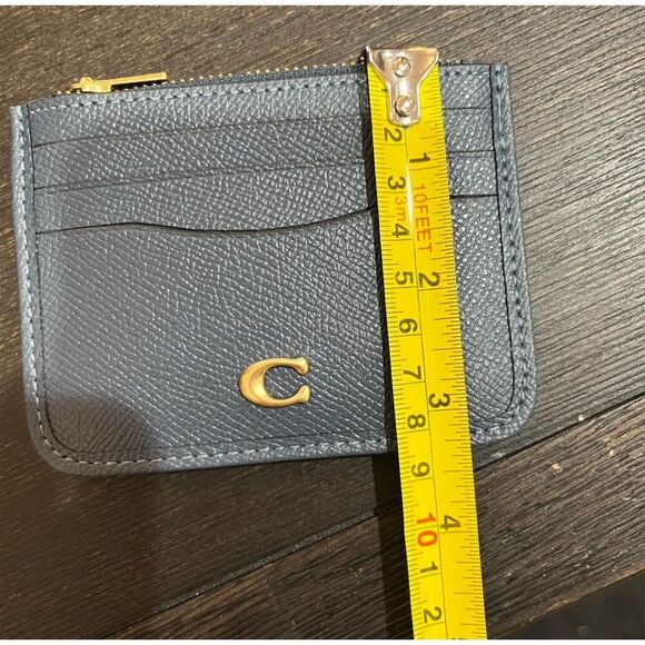 COACH Cardholder Leather Card Wallet AUTHENTIC - Picture 4 of 5